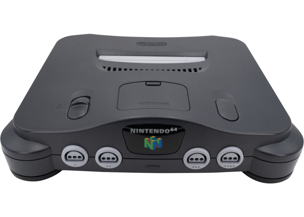Nintendo 64 Standard Charcoal Console Video Game Delivery