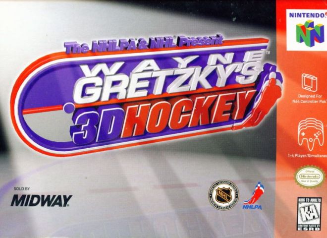 WAYNE GRETZKY’S 3-D HOCKEY - Video Game Delivery