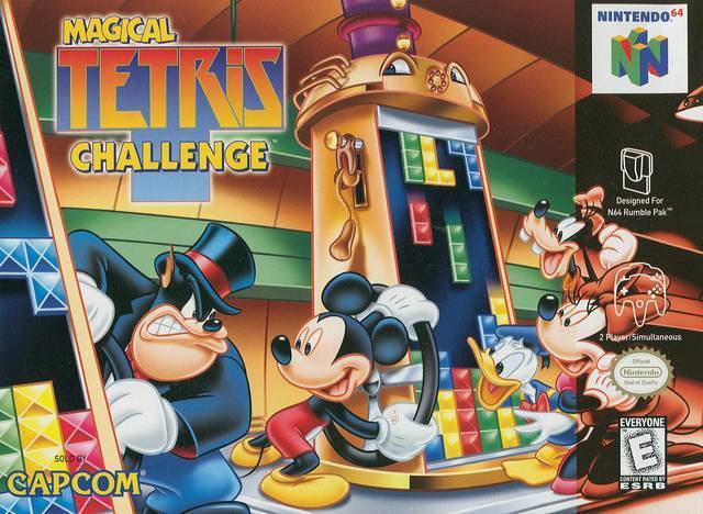 MAGICAL TETRIS CHALLENGE FEATURING MICKEY - Video Game Delivery