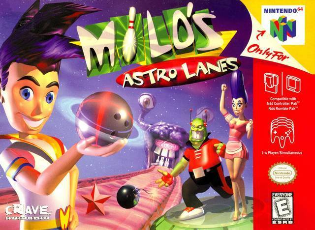 MILO’S ASTRO LANES - Video Game Delivery