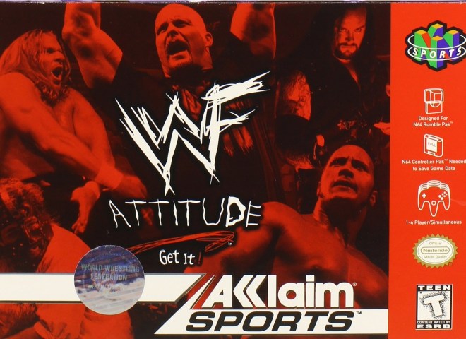 WWF: ATTITUDE - Video Game Delivery