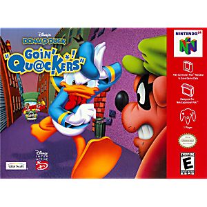 DONALD DUCK'S GOING QUACKERS - Video Game Delivery