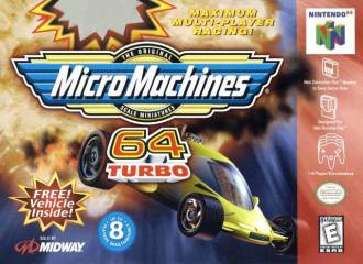 MICRO MACHINES 64 TURBO - Video Game Delivery