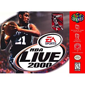 NBA LIVE 2000 - Video Game Delivery