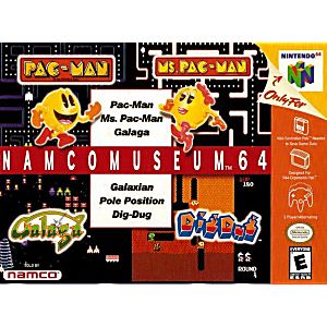 NAMCO MUSEUM 64 - Video Game Delivery