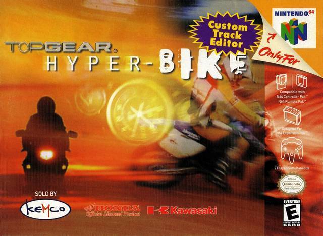 TOP GEAR HYPER-BIKE - Video Game Delivery