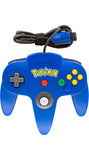 Nintendo N64 Controller Original Pokemon Blue & Yellow - Video Game Delivery