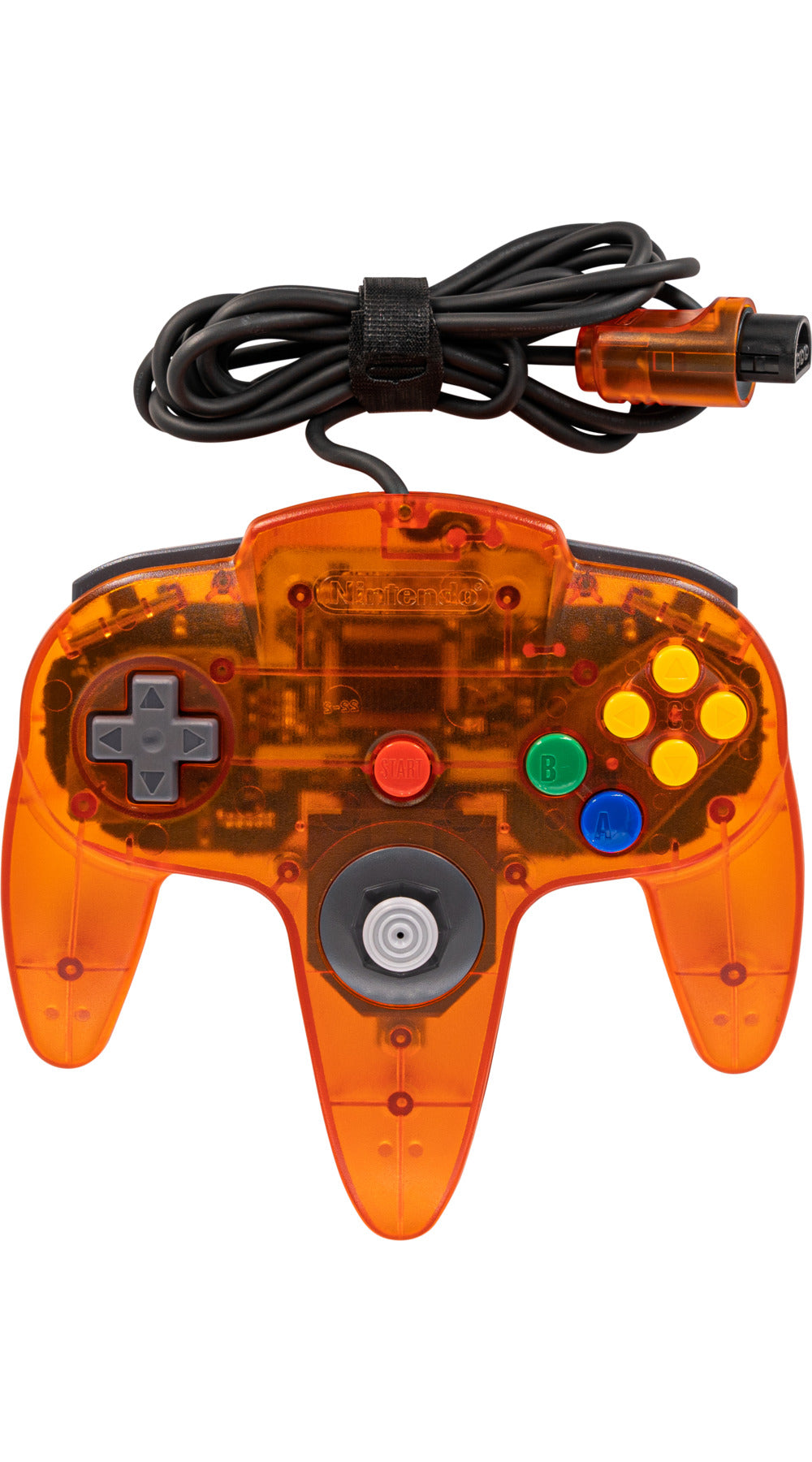 Nintendo N64 Controller Original Funtastic Fire Orange - Video Game Delivery