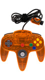 Nintendo N64 Controller Original Daiei Hawk Fire Orange & Black - Video Game Delivery