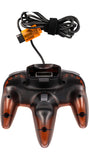 Nintendo N64 Controller Original Daiei Hawk Fire Orange & Black - Video Game Delivery