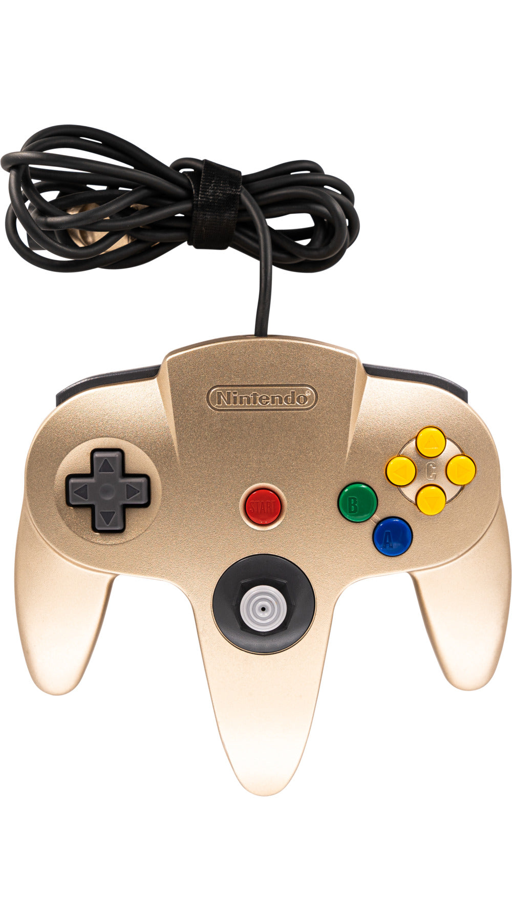 Nintendo N64 Controller Original Gold Video Game Delivery