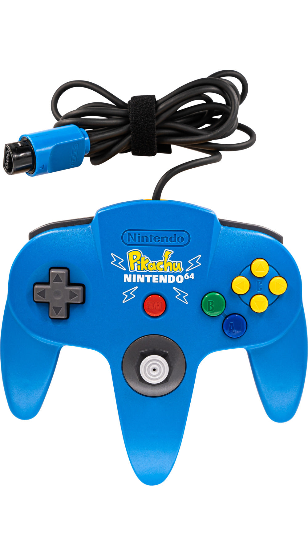 Nintendo N64 Controller Original Pikachu Blue & Yellow - Video Game Delivery