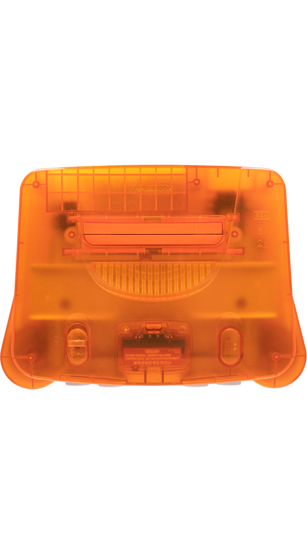 Nintendo 64 Funtastic Fire Orange Console - Video Game Delivery