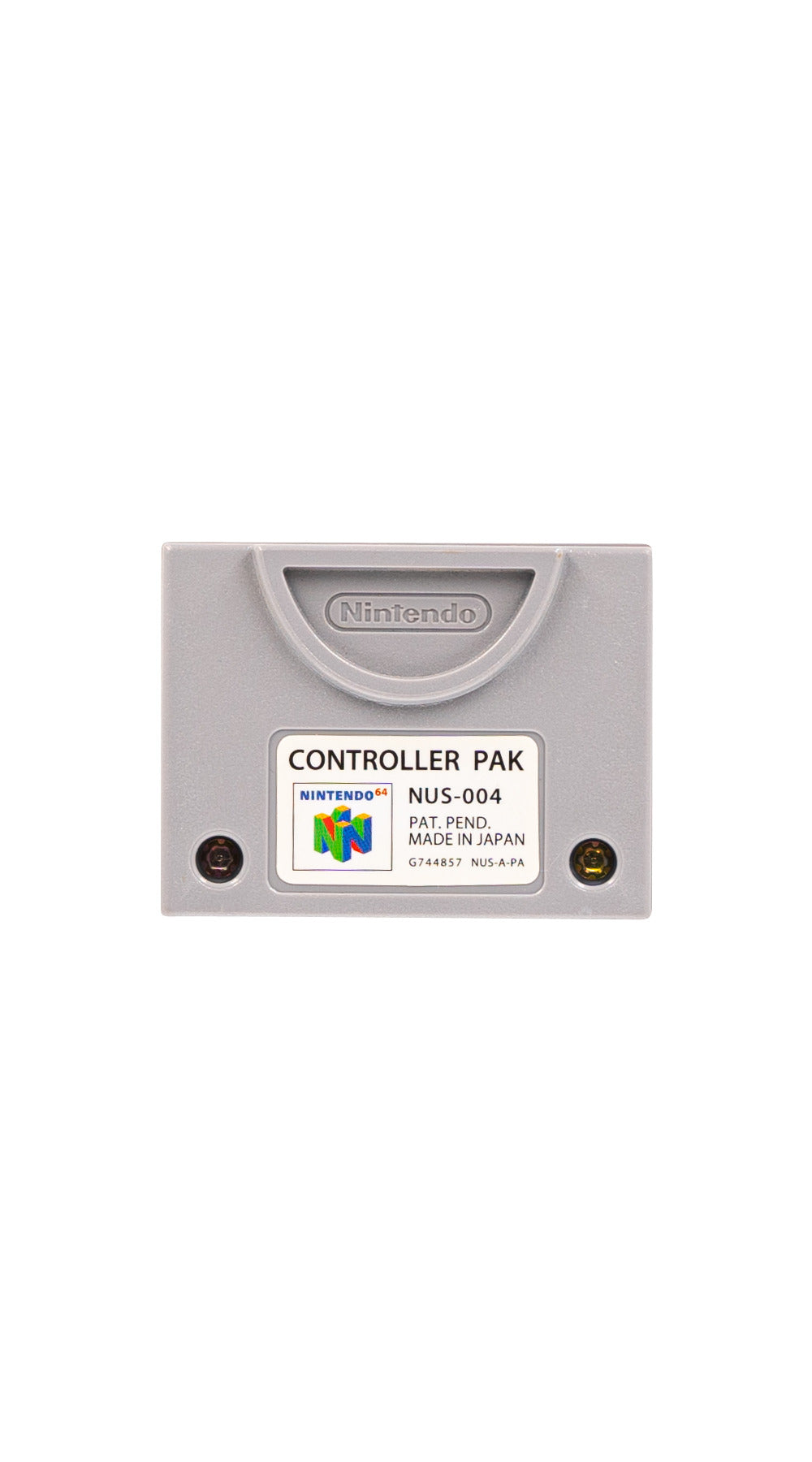 nintendo 64 controller pak