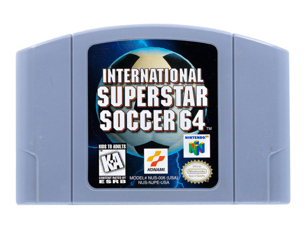 INTERNATIONAL SUPERSTAR SOCCER 64 - Video Game Delivery