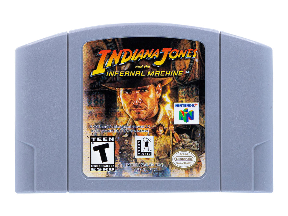 INDIANA JONES AND THE INFERNAL MACHINE - Video Game Delivery
