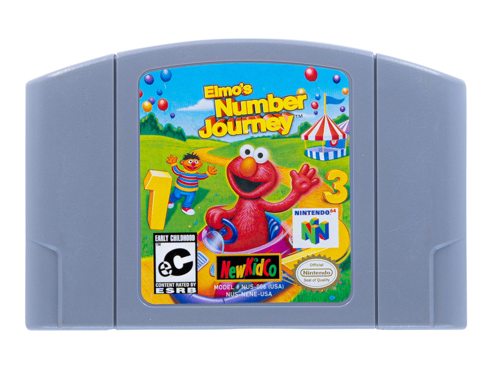 ELMO’S NUMBER JOURNEY - Video Game Delivery