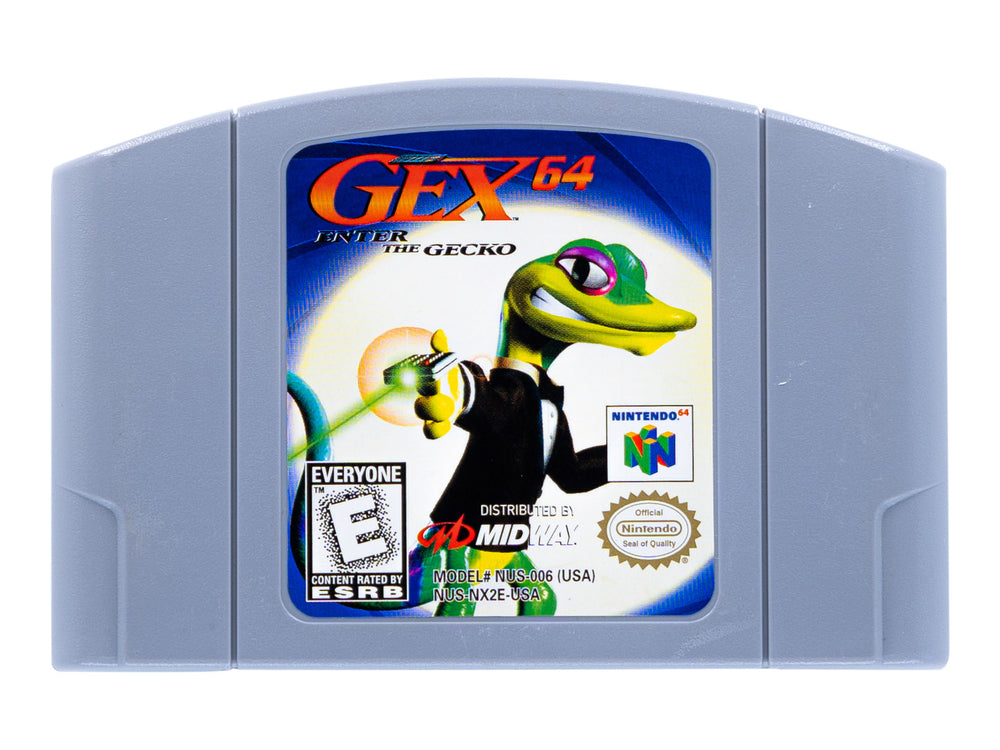 GEX 64: ENTER THE GECKO - Video Game Delivery