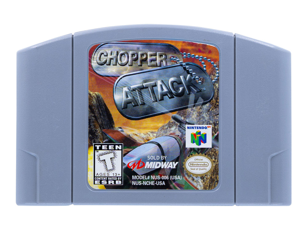 CHOPPER ATTACK - Video Game Delivery