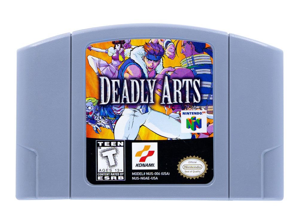 DEADLY ARTS - Video Game Delivery