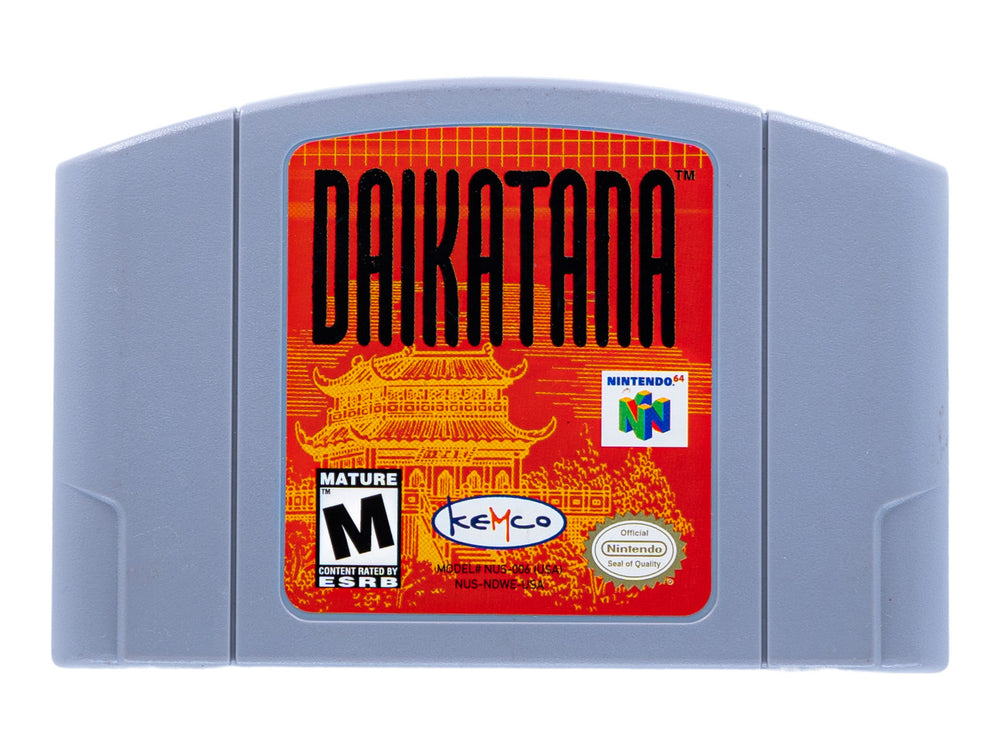 DAIKATANA 64 - Video Game Delivery