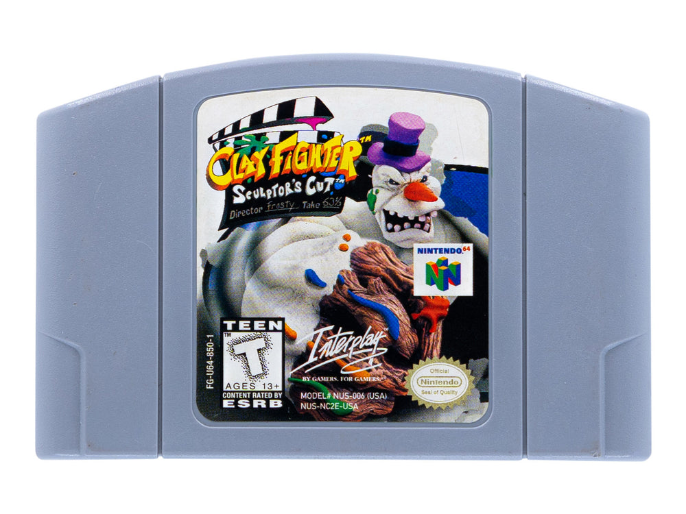 CLAY FIGHTER: SCULPTOR’S CUT - Video Game Delivery