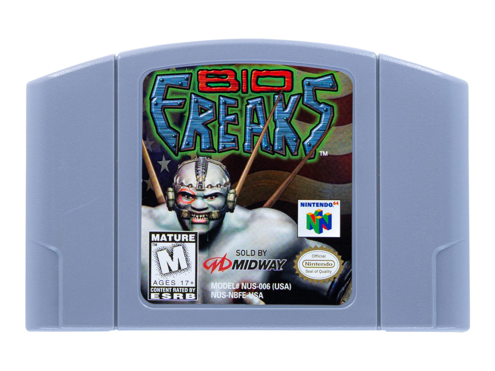 BIO FREAKS - Video Game Delivery