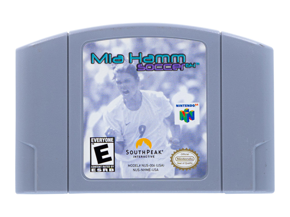 MIA HAMM SOCCER 64 - Video Game Delivery
