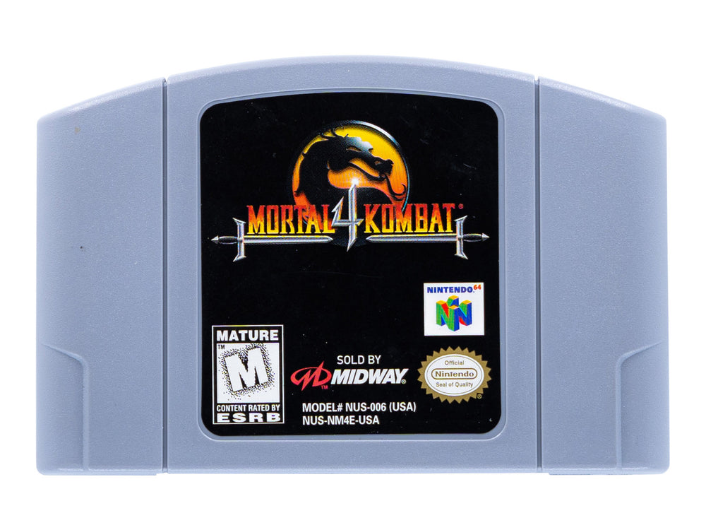MORTAL KOMBAT IV - Video Game Delivery