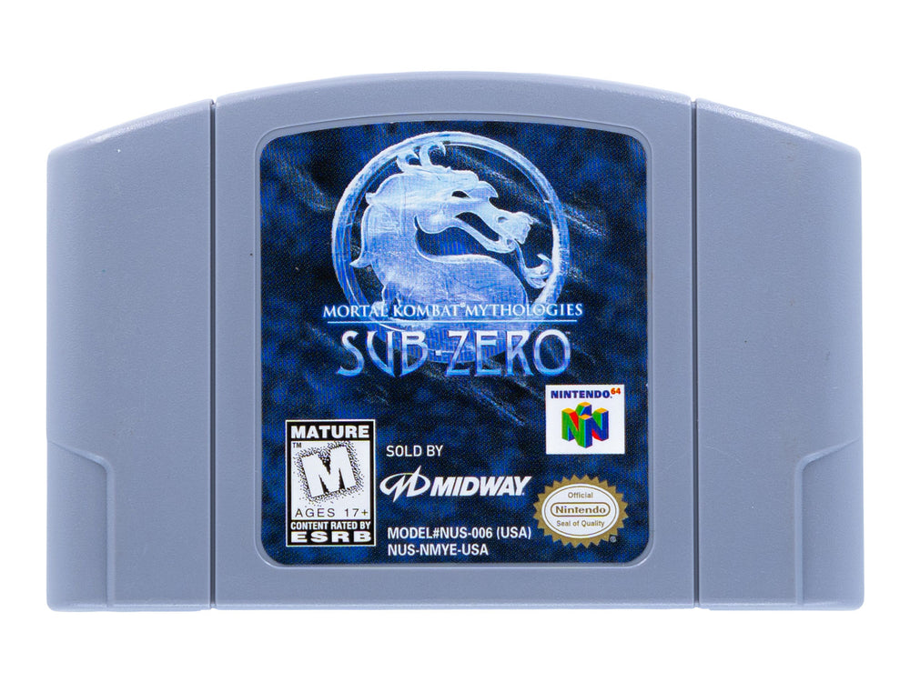 MORTAL KOMBAT MYTHOLOGIES: THE ADVENTURES OF SUB-ZERO - Video Game Delivery