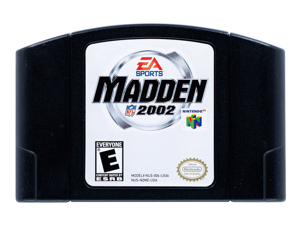 MADDEN NFL 2002 - Video Game Delivery