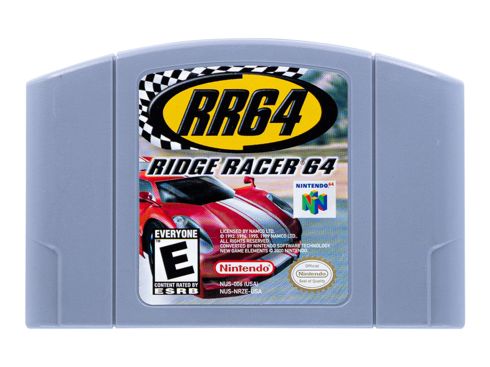 RIDGE RACER 64 - Video Game Delivery