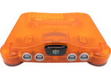 Nintendo 64 Funtastic Fire Orange Console - Video Game Delivery