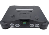 Nintendo 64 Standard Charcoal Console - Video Game Delivery