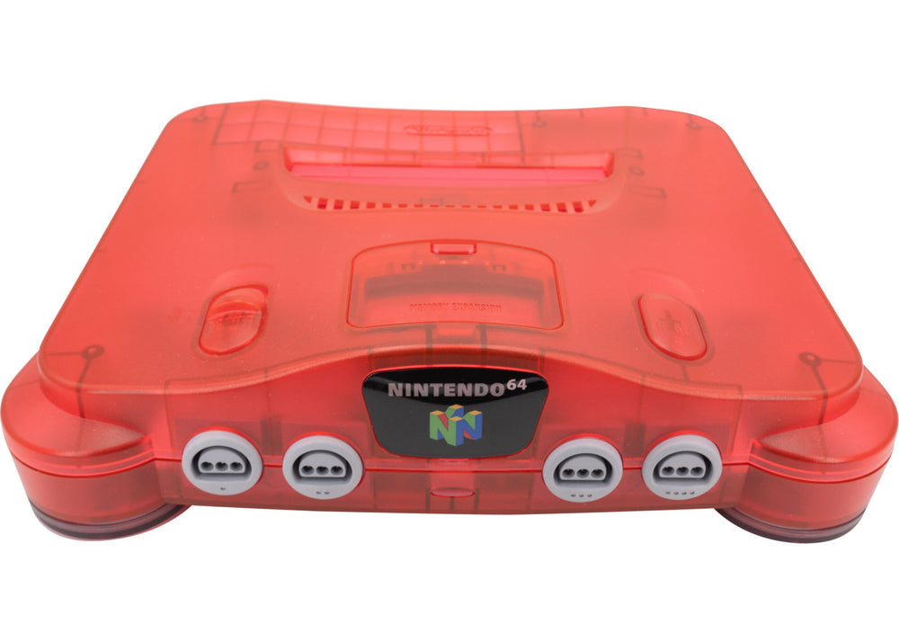 Nintendo 64 Funtastic Watermelon Red Console - Video Game Delivery