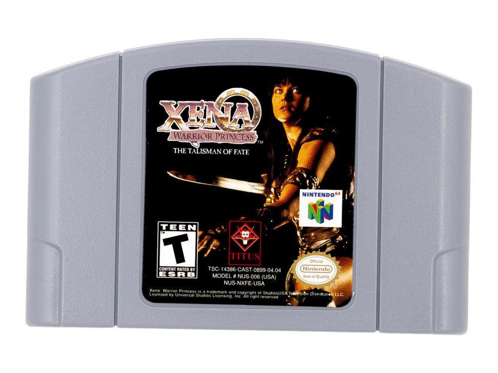 XENA WARRIOR PRINCESS: THE TALISMAN OF FATE - Video Game Delivery