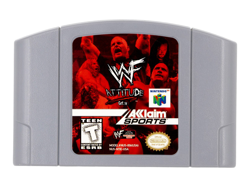 WWF: ATTITUDE - Video Game Delivery