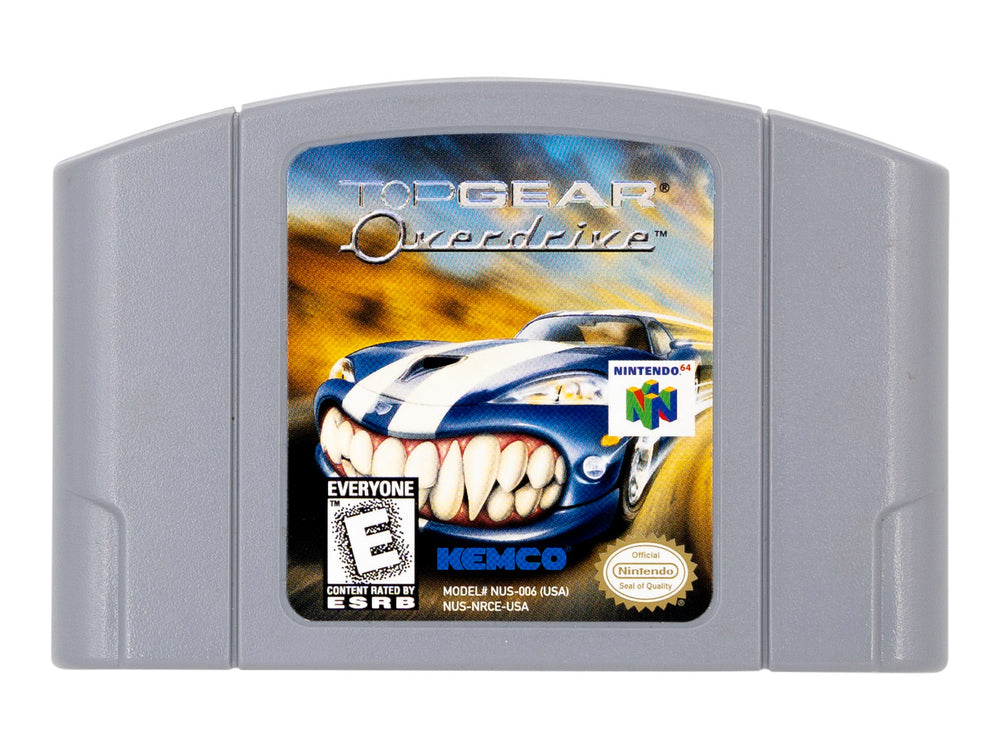 TOP GEAR OVERDRIVE - Video Game Delivery