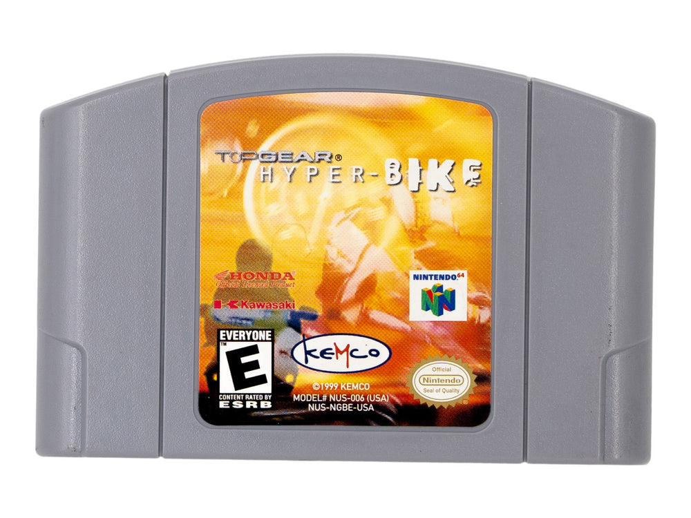 TOP GEAR HYPER-BIKE - Video Game Delivery
