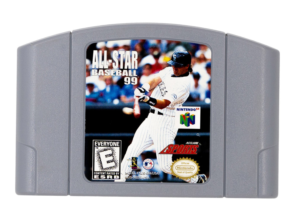ALL STAR BASEBALL 99 - Video Game Delivery