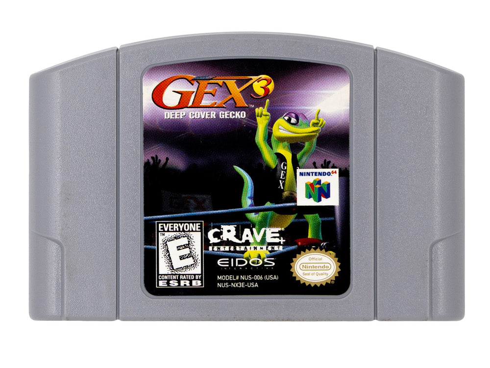 GEX 3: DEEP COVER GECKO - Video Game Delivery