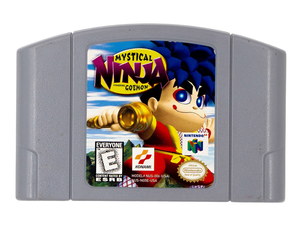 MYSTICAL NINJA STARRING GOEMON - Video Game Delivery