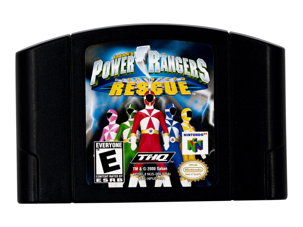 SABAN'S POWER RANGERS LIGHTSPEED RESCUE - Video Game Delivery