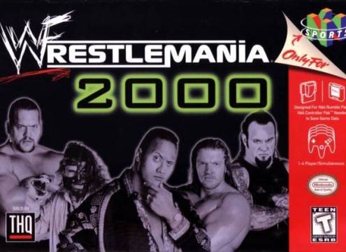 WWF WRESTLEMANIA 2000 - Video Game Delivery