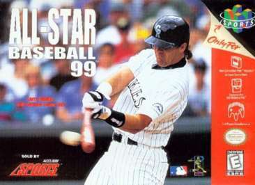 ALL STAR BASEBALL 99 - Video Game Delivery